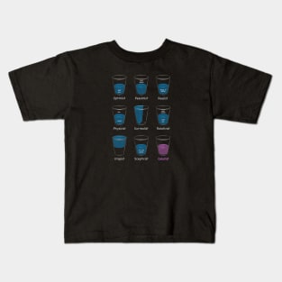 Glass of Water Kids T-Shirt